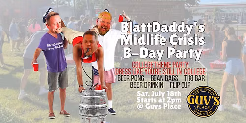 BlattDaddy's College Theme B-Day Party