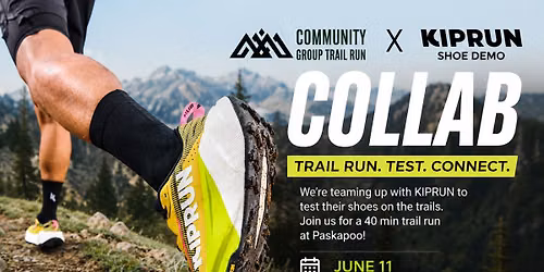 Community Trail run  X Kiprun Shoe Demo