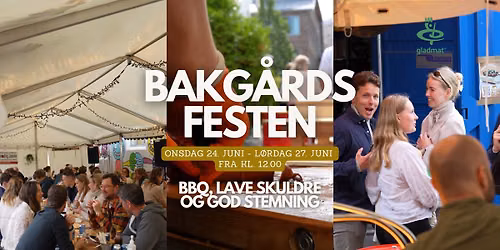 Bakg\u00e5rdsfesten!