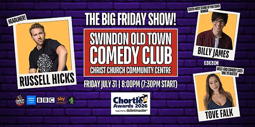 Swindon Old Town Comedy Club Live at Christ Church Community Centre