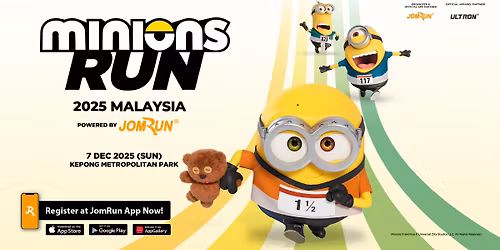 Minions Run 2025 Malaysia Powered by JomRun\u00ae
