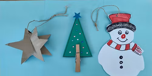 Kids craft - Make Christmas decorations at Cassiobury Park (1-1:45pm)