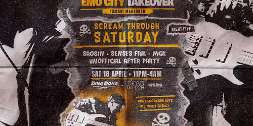EMO CITY TAKEOVER: SCREAM THROUGH SATURDAY