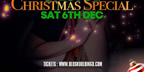 Old Skool Bingo Sat 6th Dec Bristol