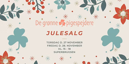 Vorbasse Gr\u00f8nne Pigespejders Julesalg