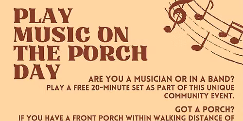 Play Music On Your Porch Day - Alberton