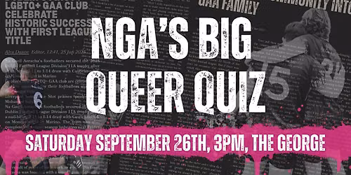 NGA's Big Queer Quiz 2026