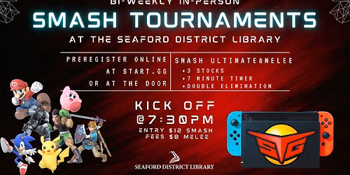 Smash Ultimate and Melee Tournaments