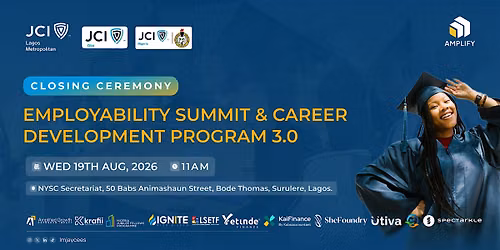 Employability Summit & Career Development 3.0 Closing Ceremony