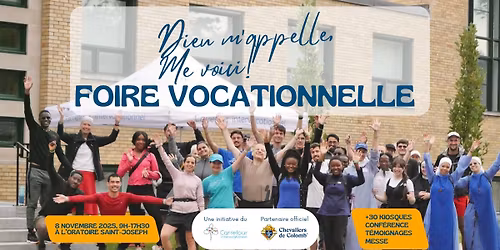 Foire vocationnelle : Dieu m'appelle - Me voici !