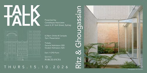 TALK TALK: Ritz & Ghougassian