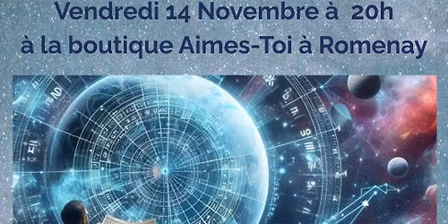 Conf\u00e9rence : D\u00e9couvrez l'astrologie V\u00e9dique avec Claire Clermidy