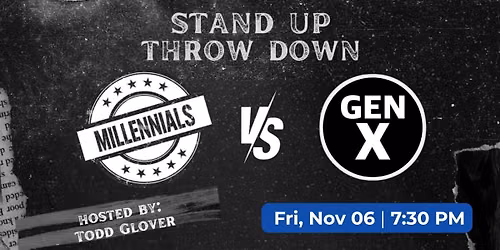 Stand Up Throw Down - Millennials vs Gen X
