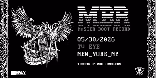 MASTER BOOT RECORD + arottenbit \/\/ NEW YORK MAY 30