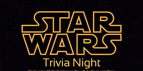 Star Wars Trivia Night