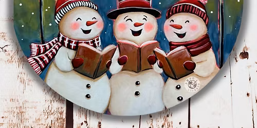 Caroling Snowmen Paint Party