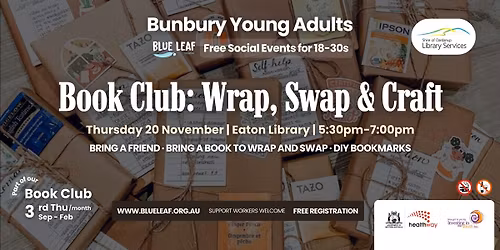Book Club: Wrap, Swap & Craft