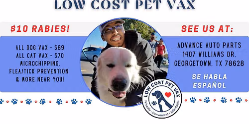 Georgetown Low Cost Pet Shots (Williams Dr)