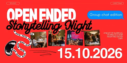 Open Ended: Group Chat Storytelling Night