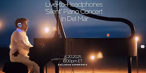 MindTravel Live-to-Headphones Silent Piano Concert