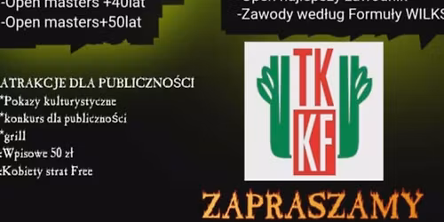 Otwarte Mistrzostwa Boles\u0142awca w wyciskaniu sztangi le\u017c\u0105c. 