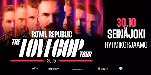 Royal Republic + Oliver @ Rytmikorjaamo