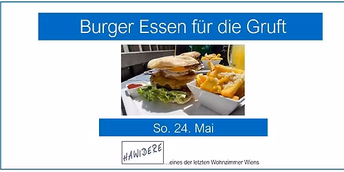 Burger Essen f\u00fcr die Gruft