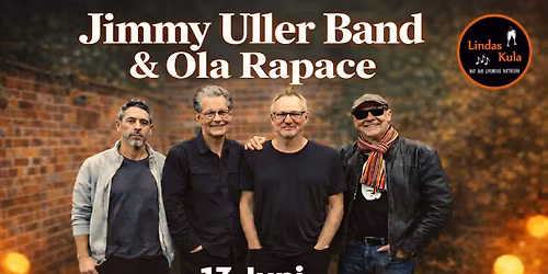 JIMMY ULLER BAND & OLA RAPACE 13 JUNI LINDAS KULA