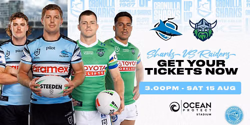 2026 NRL Telstra Premiership - Cronulla Sharks v Canberra Raiders