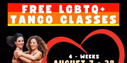 Free LGBTQ+ Tango Dance Classes offered to the community