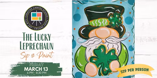 The Lucky Leprechaun - Paint Class