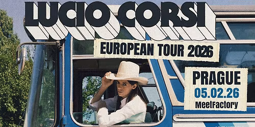 Lucio Corsi: Tour Europeo 2026 | Praha