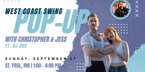 West Coast Swing Pop-Up Workshop