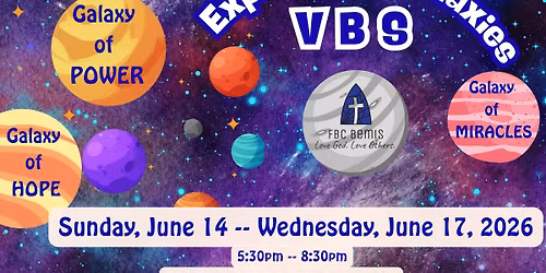 Our God is Awesome: Explore the Galaxies VBS