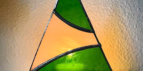 Stained Glass 3D Holiday Tree Art Class