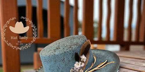 Western Hat & Suede Ball Cap workshop with Hat Lady Biz-Chippewa Falls, Wi