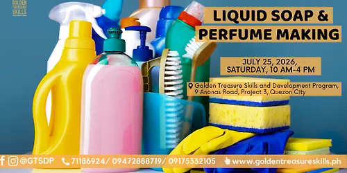 Soap and Perfume Making Seminar - WEEKEND