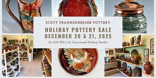 Scott Frankenberger Holiday Pottery Sale