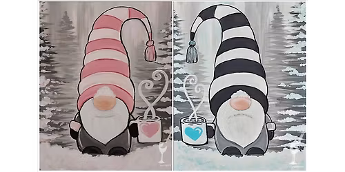 Duet Gnomie Love - Paint and Sip in Austin | Classpop!\u2122