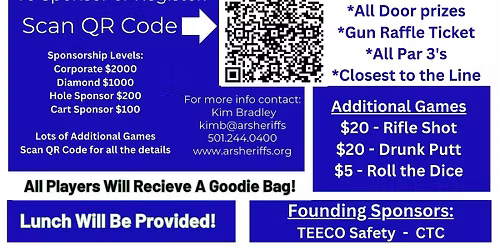 Arkansas Sheriffs\u2019 Association Golf Tournament