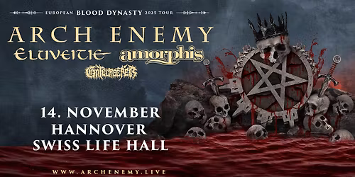 Arch Enemy + Eluveitie + Amorphis + Gatecreeper - European Blood Dynasty Tour 2025 | Hannover