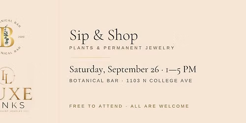 Sip & Shop with Luxe Links