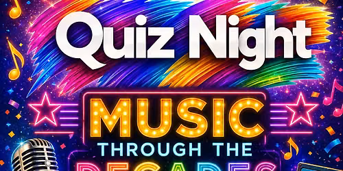 Camber Community Quiz Night: MUSIC THROUGH THE DECADES