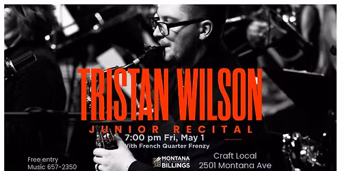 Tristan Wilson Junior Saxophone Recital