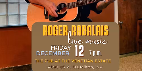 Live Music with Roger Rabalais