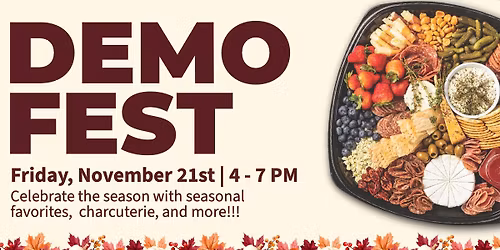 Demo Fest at Hy-Vee!