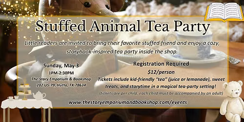 Stuffed Animal Tea Party