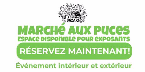 March\u00e9 aux puces le Grand bazar du C\u00c9DA