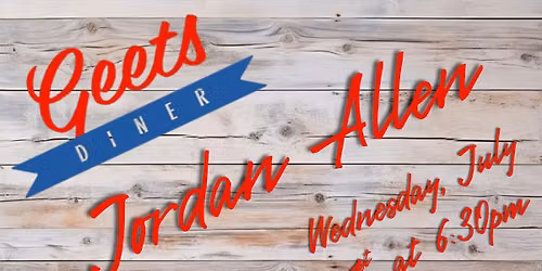 Jordan Allen at Geets Diner & Bar
