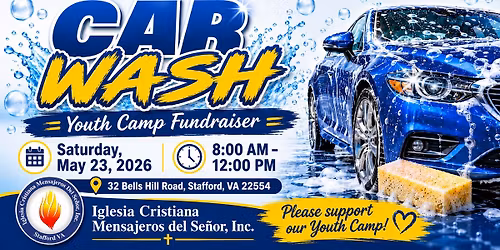Car Wash Fundraiser for Youth Camp